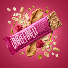 Load image into Gallery viewer, Peanut & Raspberry Oat Bars (16 bars)