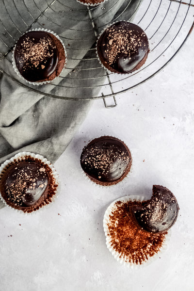 Chocolate Cupcakes - Plant-Based & Refined Sugar Free